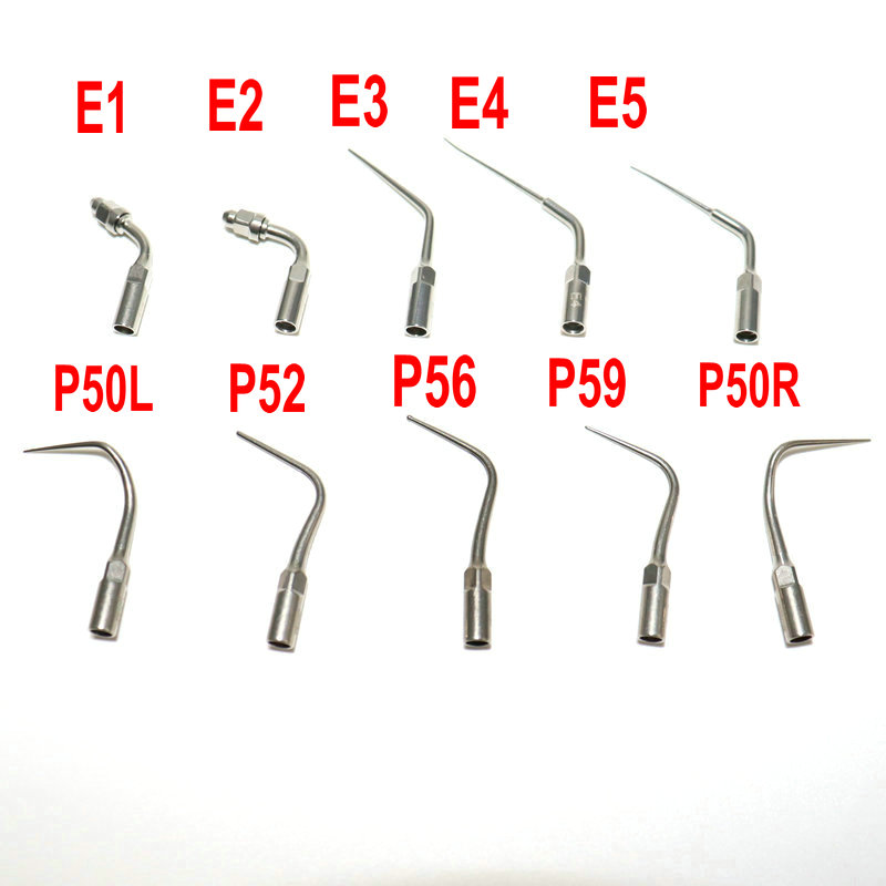 Dental Ultrasonic Scaler Tips E1 E2 E3 E4 E5