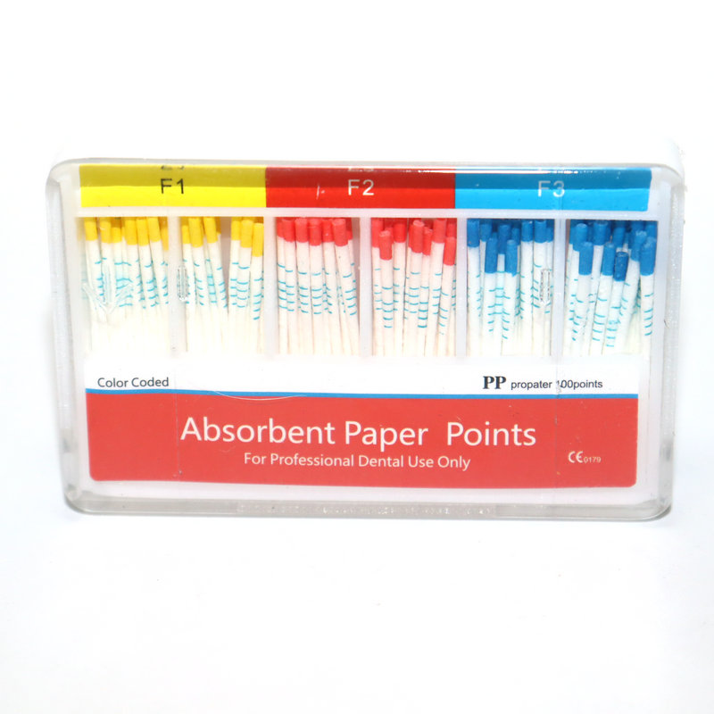 Absorbent Paper Points F1-F3 Millimeter Marked